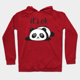 Panda It´s ok Hoodie